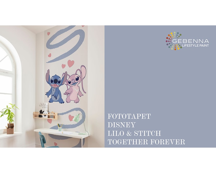 Fototapet Disney Lilo og Stitch Together Forever